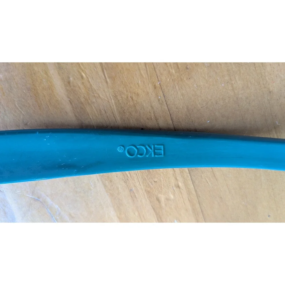 EKCO Vintage Teal Green Nylon‎ Spatula Turner Solid Kitchen Utensil 11.5 Inch